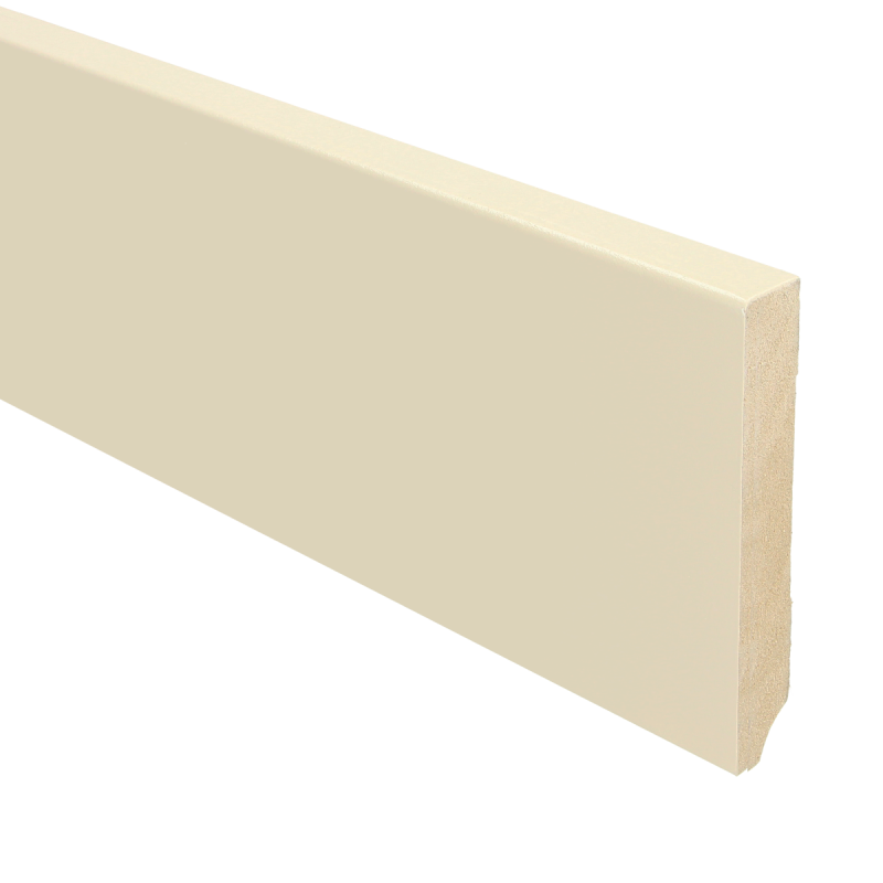 PPC - MDF Moderne plint 90x15 voorgelakt tent - Hoge plint