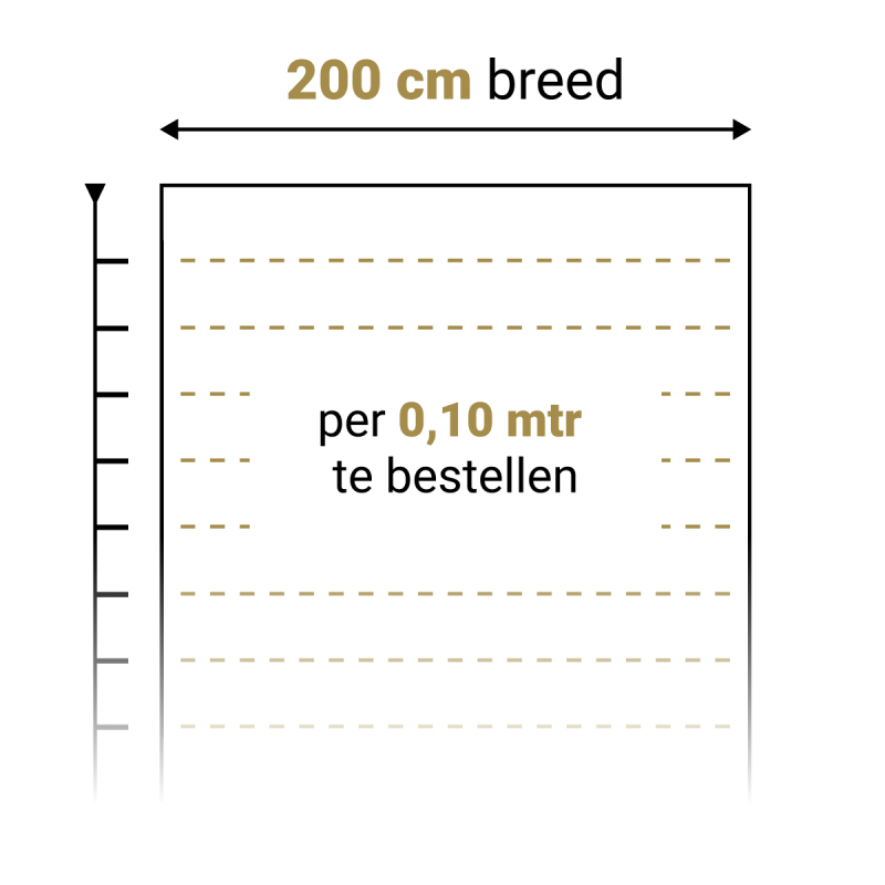 OTIUM at Home - OTIUM Entreemat functioneel beige 200 cm breed - Accessoires - Afbeelding 2