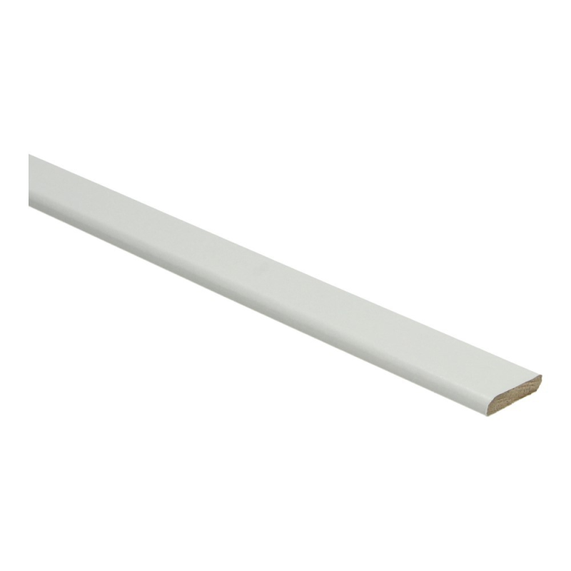 PPC - Afwerklijst met plakstrip grijs - Plakplint