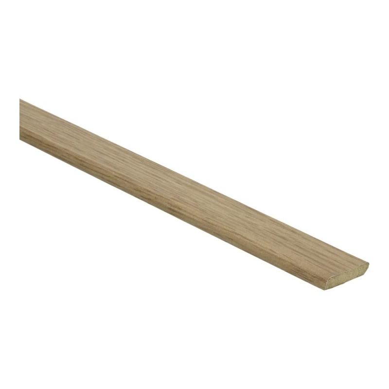 PPC - Afwerklijst met plakstrip licht geborsteld eiken - Plakplint