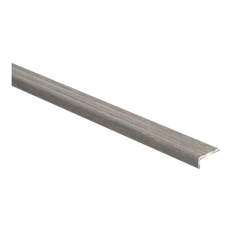 PPC - Hoeklijnprofiel 10 mm grijze teak - Profiel