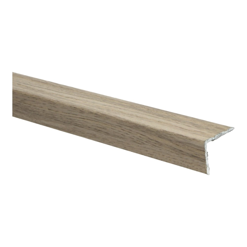 PPC - Duo-hoeklijn zelfkl. 24,5x30mm eiken wit geolied - Profiel