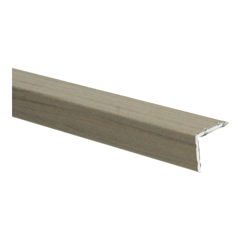 PPC - Duo-hoeklijn zelfkl. 24,5x30mm verweerd grenen - Profiel