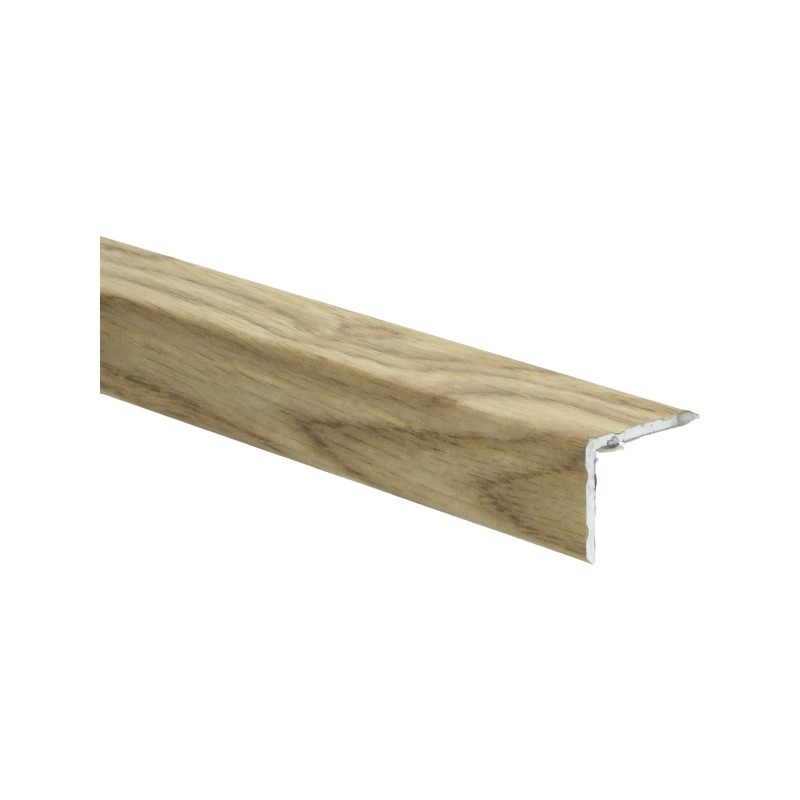 PPC - Duo-hoeklijn zelfkl. 24,5x30 mm eiken geborsteld - Profiel