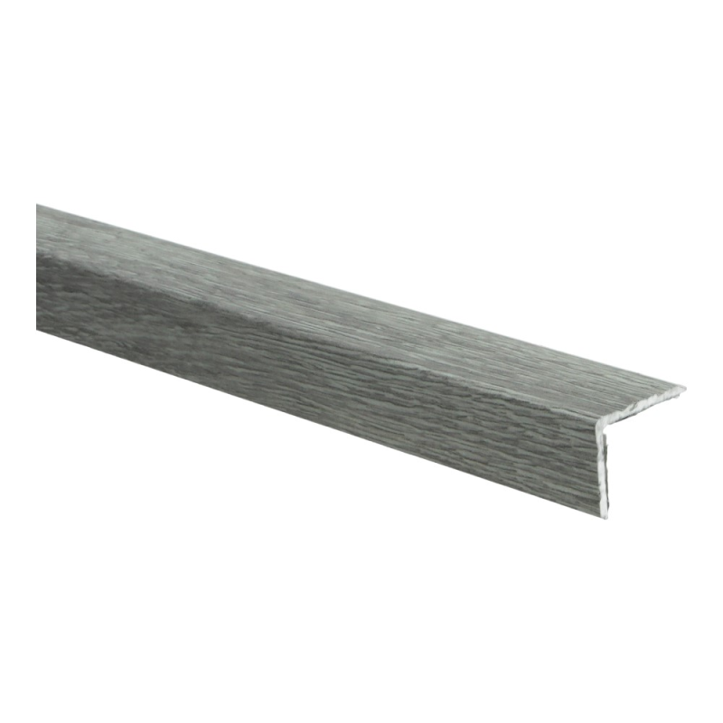 PPC - Duo-hoekl. zelfkl 24,5x30mm scarlet oak light grey - Profiel