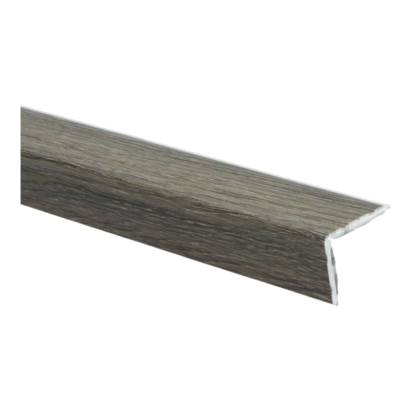 PPC - Duo-hoeklijn zelfkl. 24,5x30mm mountain oak black - Profiel