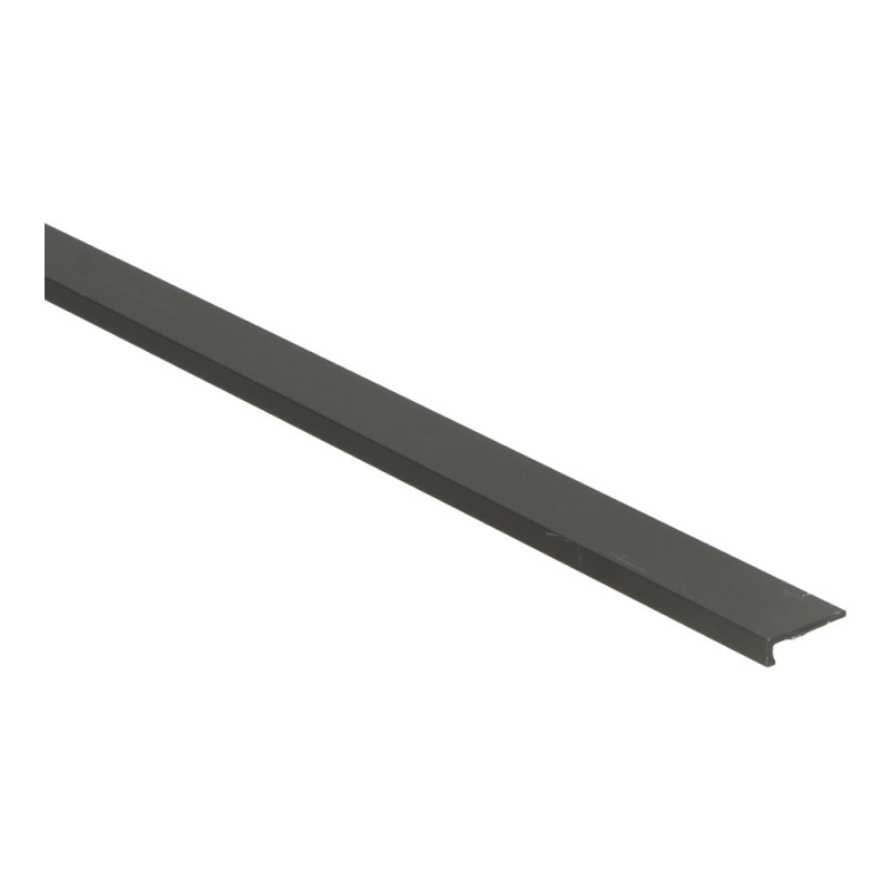 Vloer-Profielen - Hoeklijnprofiel zelfkl. 4 mm tbv PVC klik brons - Profiel