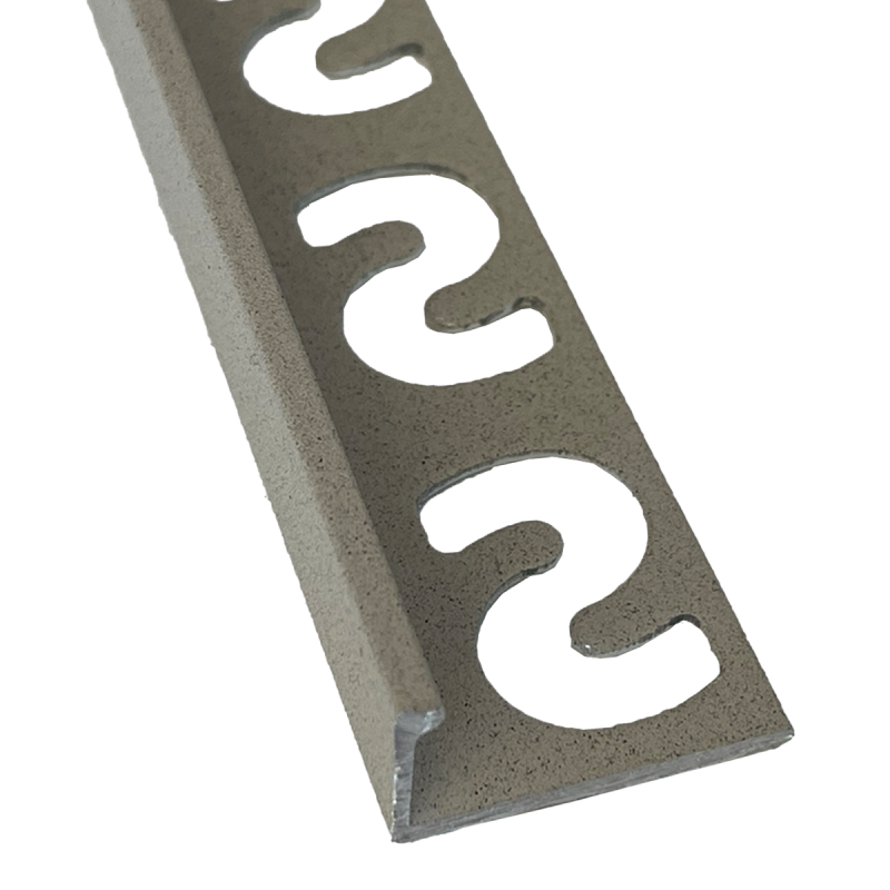 Substrat - SUBSTRAT Recht Tegelprofiel Aluminium Zand 11mm - Profiel