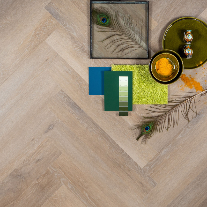 OTIUM at Home - OTIUM Ava Herringbone Dryback - PVC Plak - Afbeelding 2