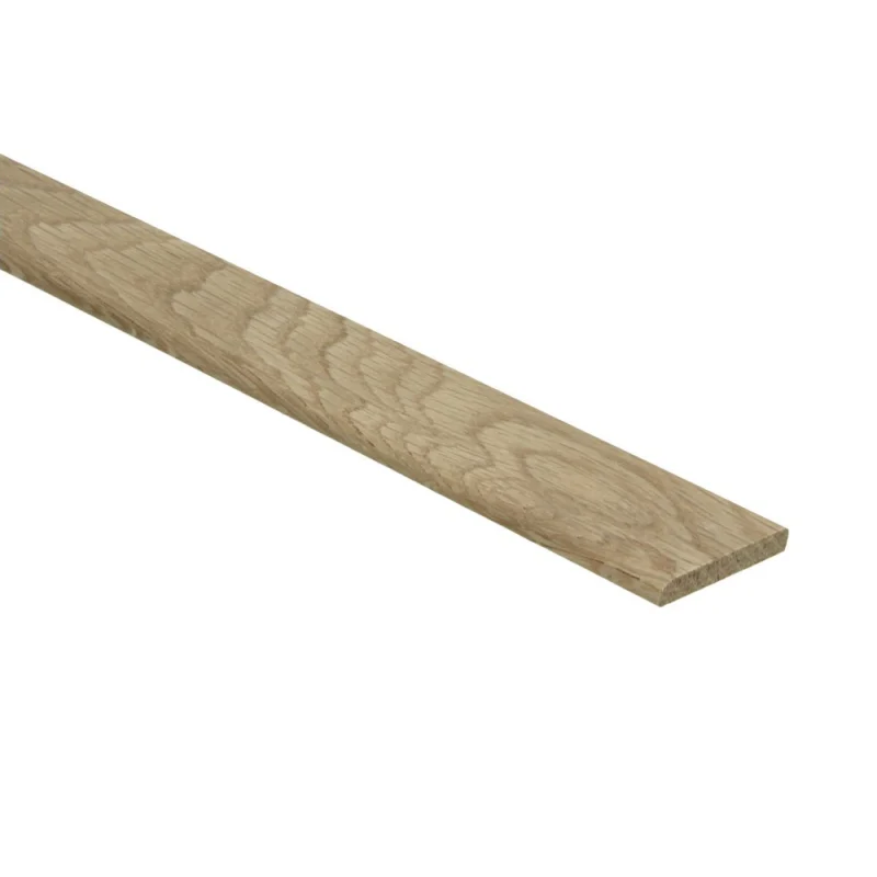 PPC - Afwerklijst 6x35 eiken onbewerkt - Plakplint