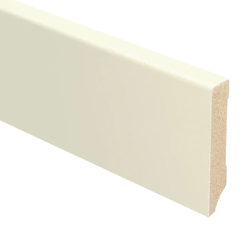 PPC - MDF Moderne plint 90x15 voorgelakt katoen - Hoge plint