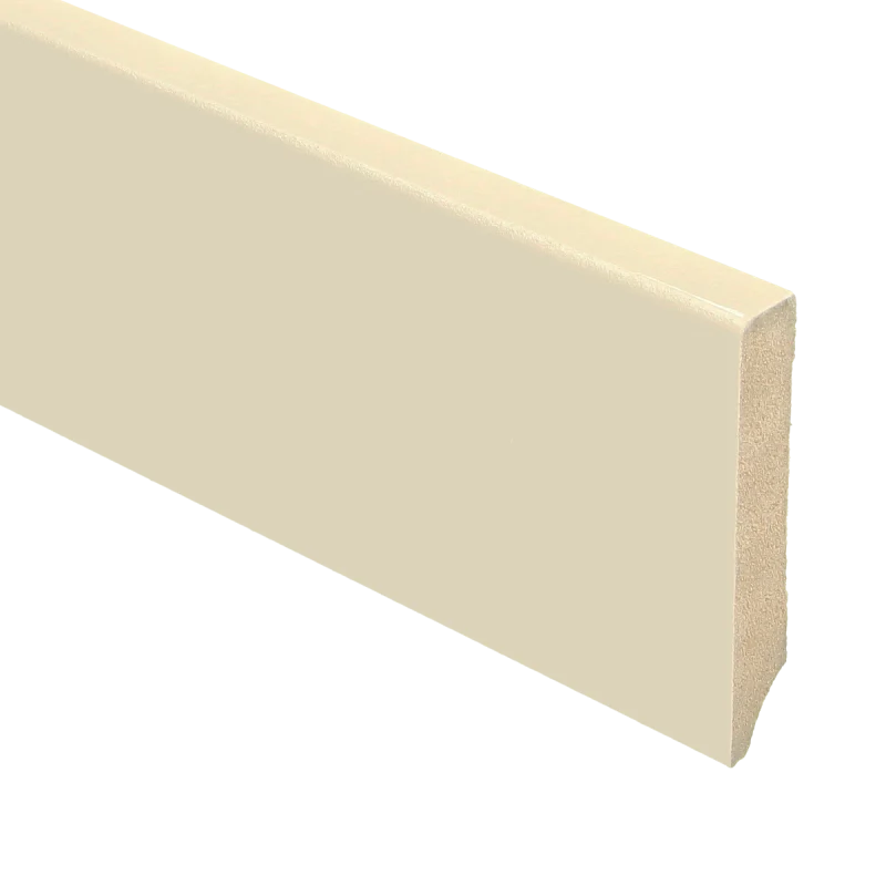 PPC - MDF Moderne plint 70x12 voorgelakt tent - Hoge plint