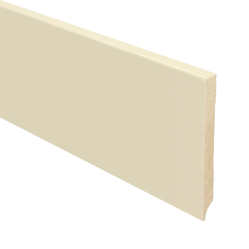 PPC - MDF Moderne plint 120x12 voorgelakt tent - Hoge plint