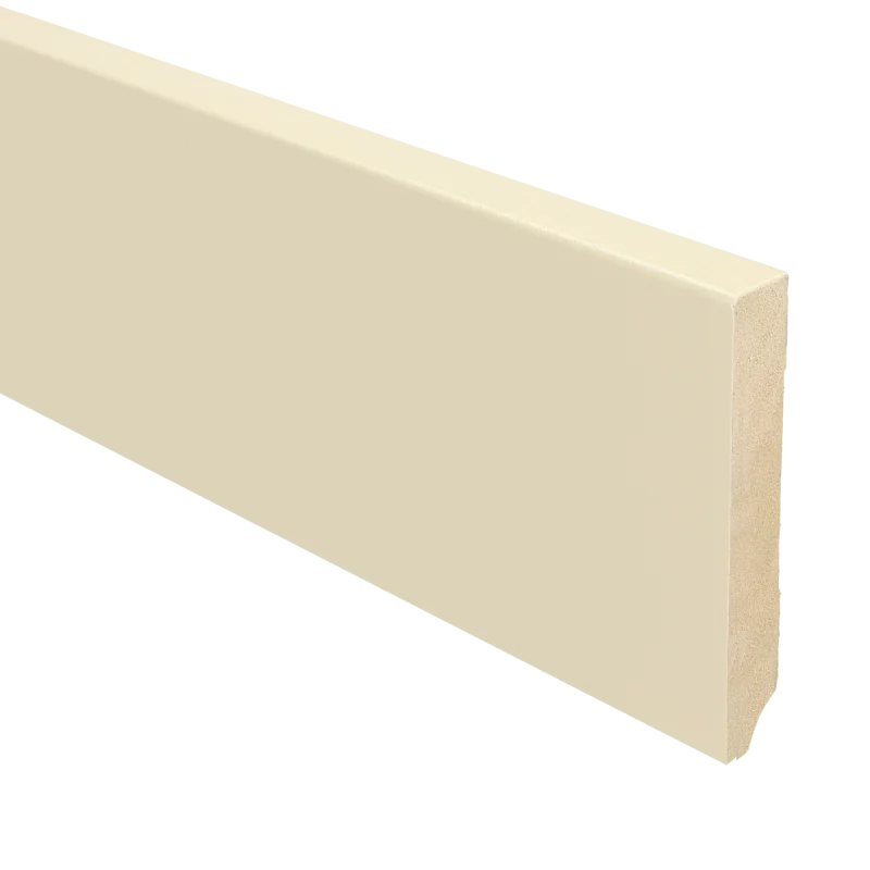PPC - MDF Moderne plint 90x15 voorgelakt tent - Hoge plint