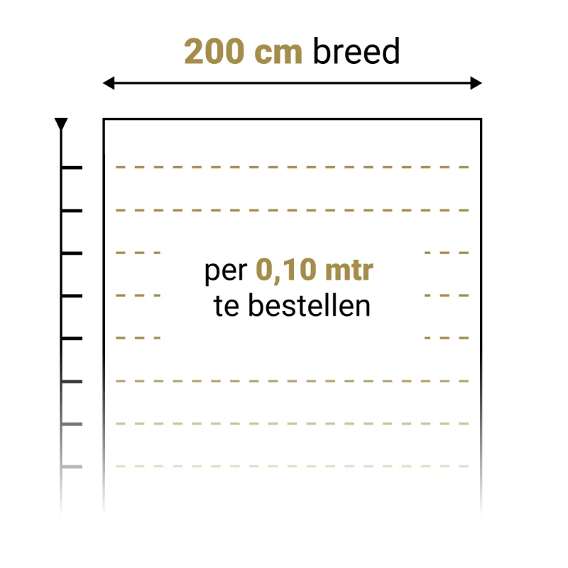 OTIUM at Home - OTIUM Entreemat effectief zwartgrijs 200 cm breed - Accessoires - Afbeelding 2