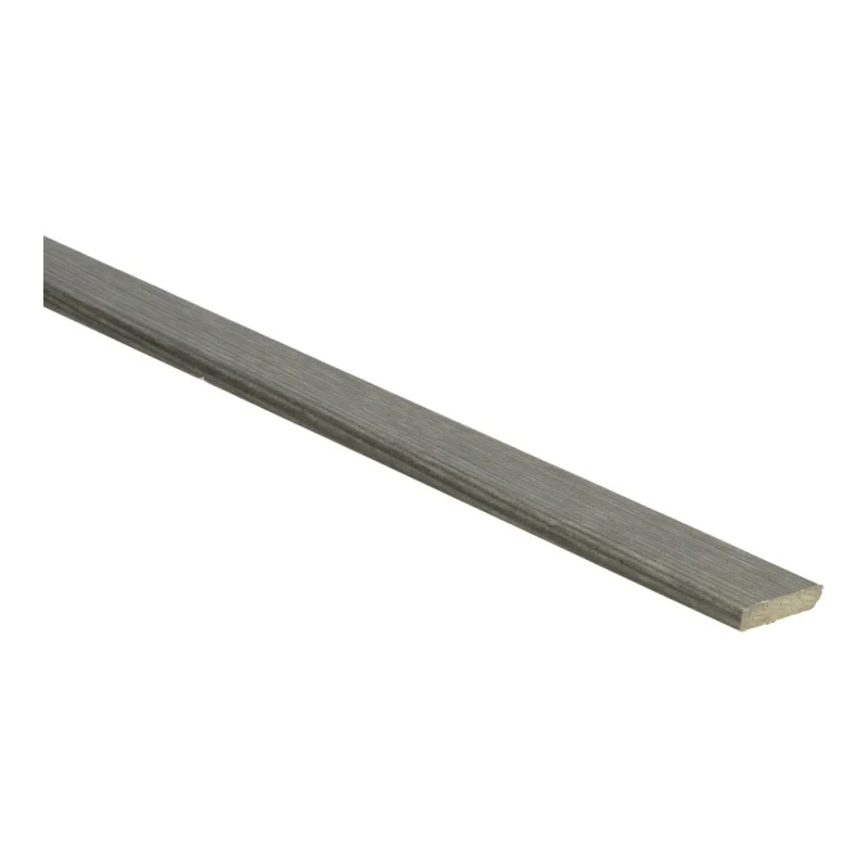 PPC - Afwerklijst met plakstrip titanium eik - Plakplint