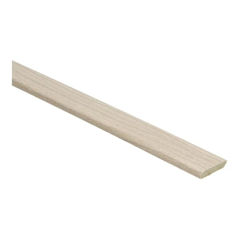 Afwerklijst met plakstrip witte es