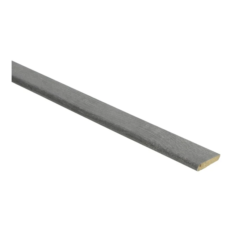 PPC - Afwerklijst met plakstrip vulcaan eiken - Plakplint