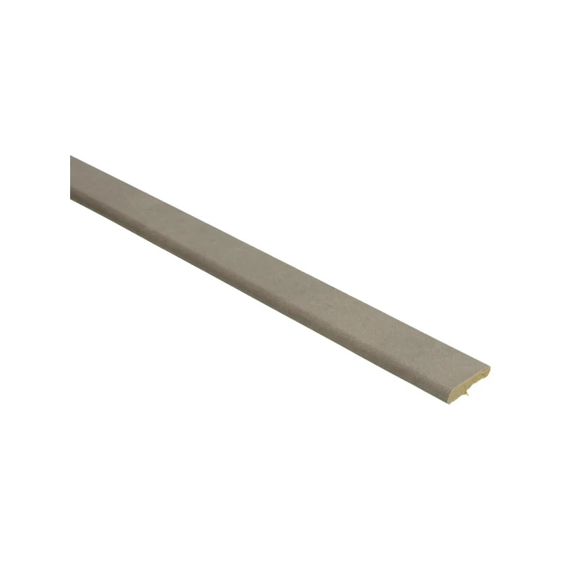 PPC - Afwerklijst met plakstrip beige beton donker - Plakplint