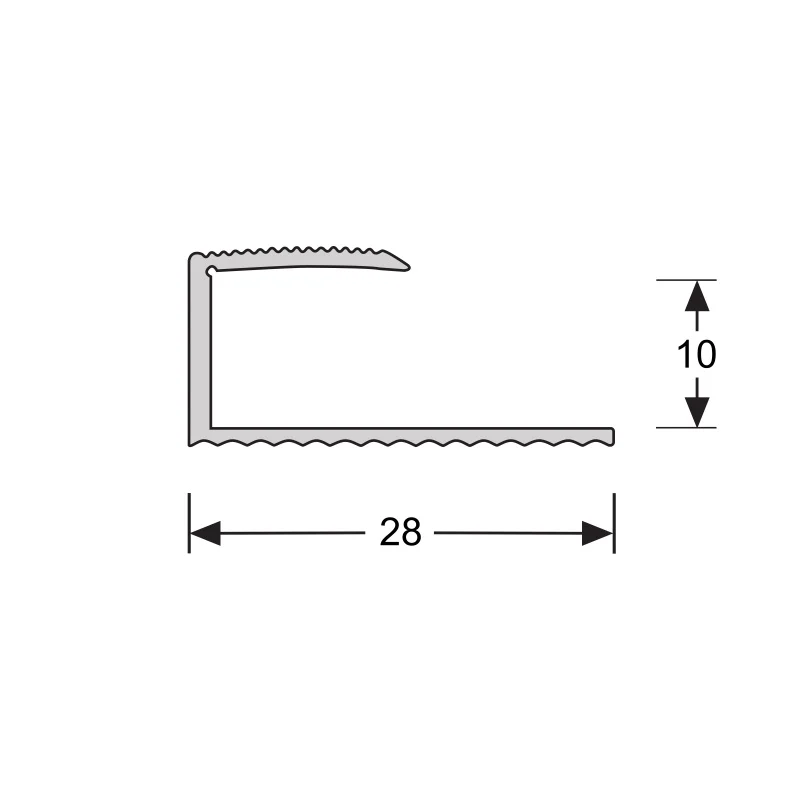 PPC - U-profiel 10,1 mm goud - Profiel - Afbeelding 2