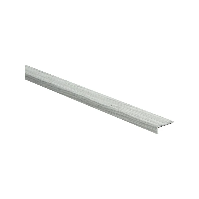 Hoeklijnprofiel 10 mm eiken wit grijs