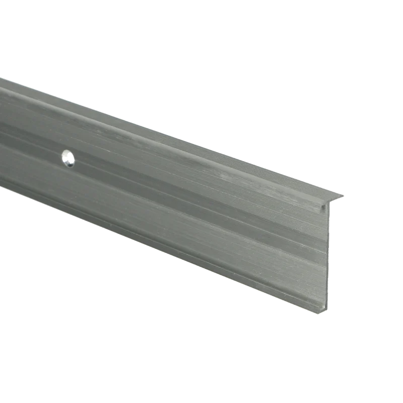 PPC - Trapneusprofiel PVC zilver geb. 14x43mm 1,5m - Traprenovatie profiel
