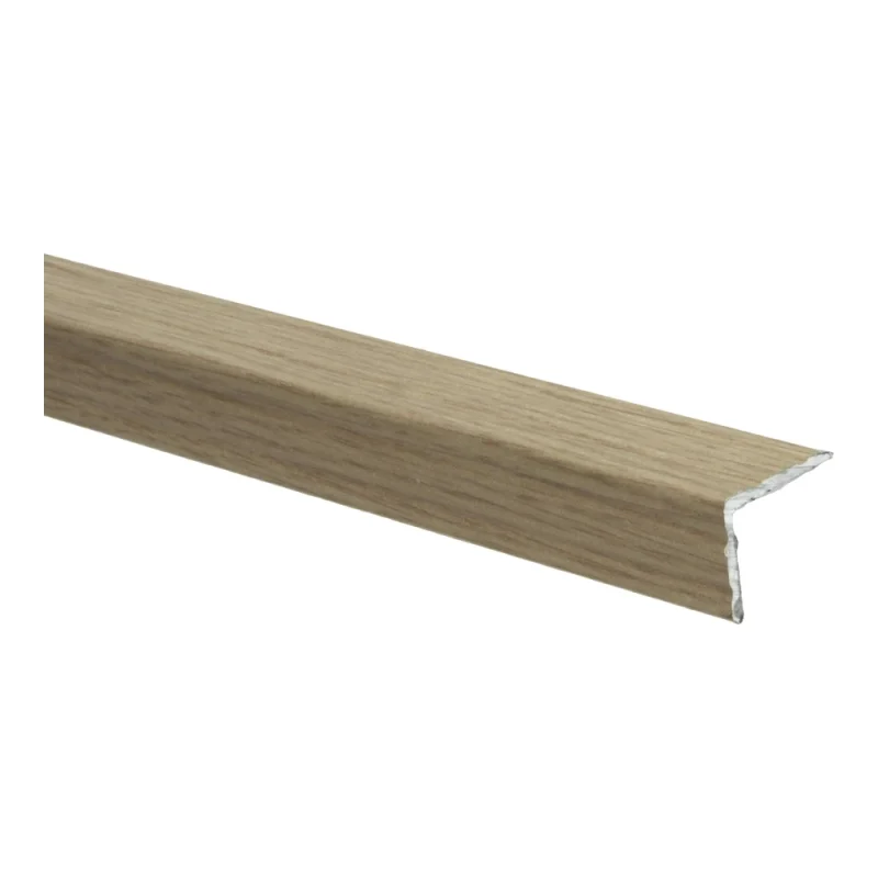 PPC - Duo-hoekl zelfkl 24,5x30mm licht geborsteld eiken - Profiel