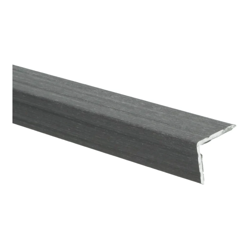 PPC - Duo-hoeklijn zelfkl. 24,5x30mm vulcaan eiken - Profiel