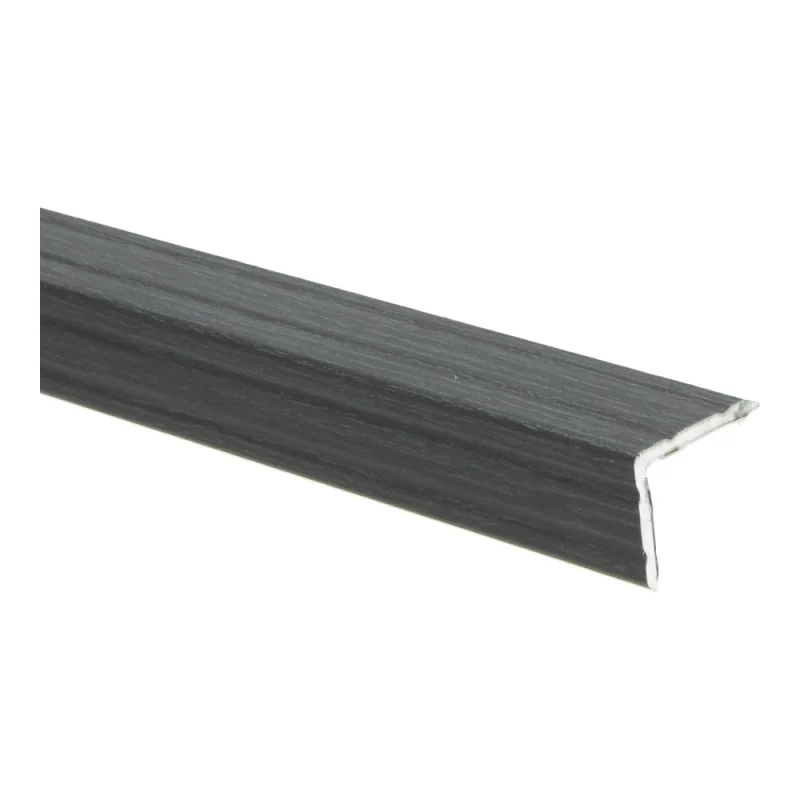 PPC - Duo-hoeklijn zelfkl. 24,5x30mm zwart geolied - Profiel
