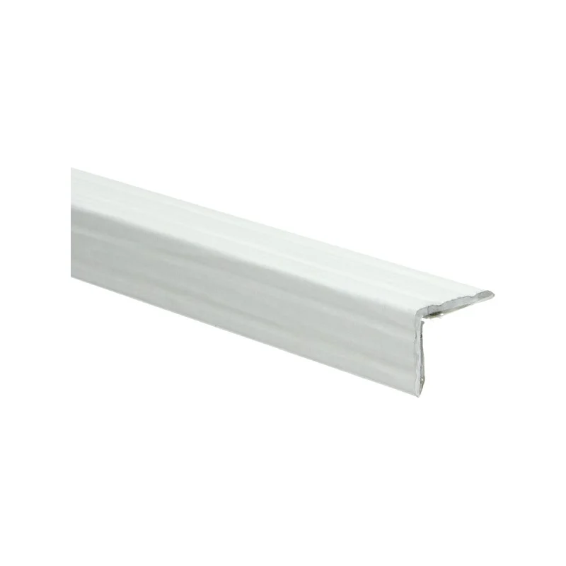 PPC - Duo-hoeklijn zelfkl. 24,5x30 mm eiken wit gelakt - Profiel
