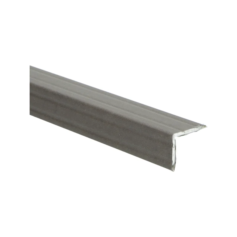 PPC - Duo-hoekl. zelfkl. 24,5x30mm beton gepol. koper - Profiel