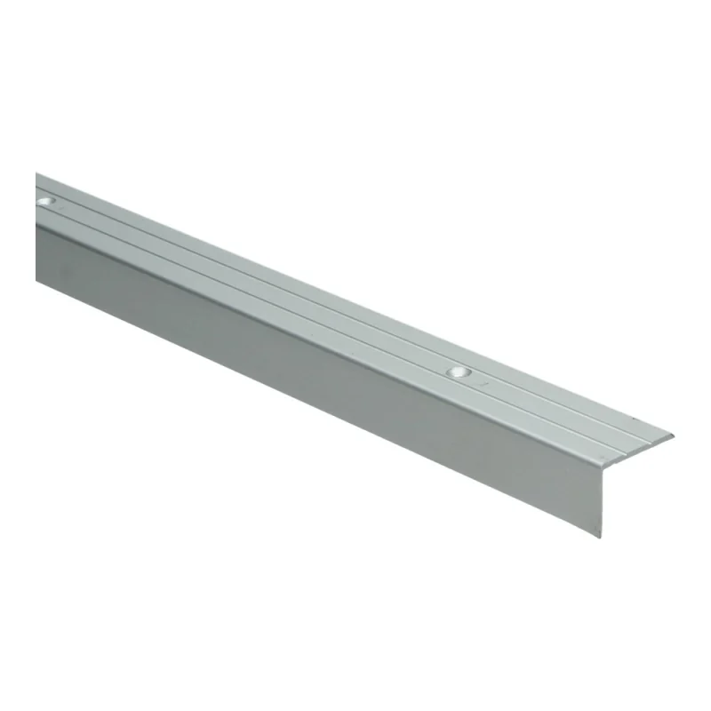 Vloer-Profielen - Hoeklijnprofiel schroef 20 mm zilver - Profiel