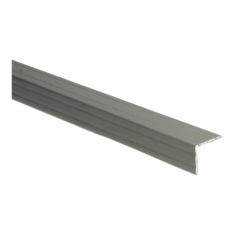 Vloer-Profielen - Duo-hoeklijn zelfkl. 24,5 x 30 mm RVS geborsteld - Profiel