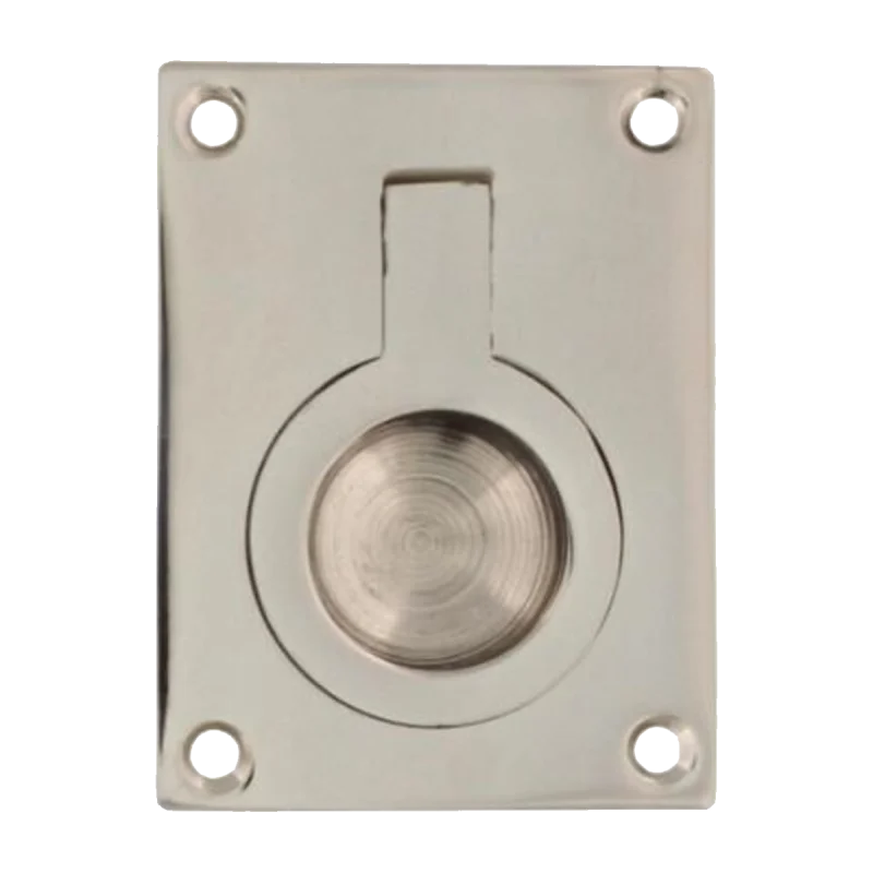 PPC - Luikring rond nikkel 50 x 39 mm - Profiel