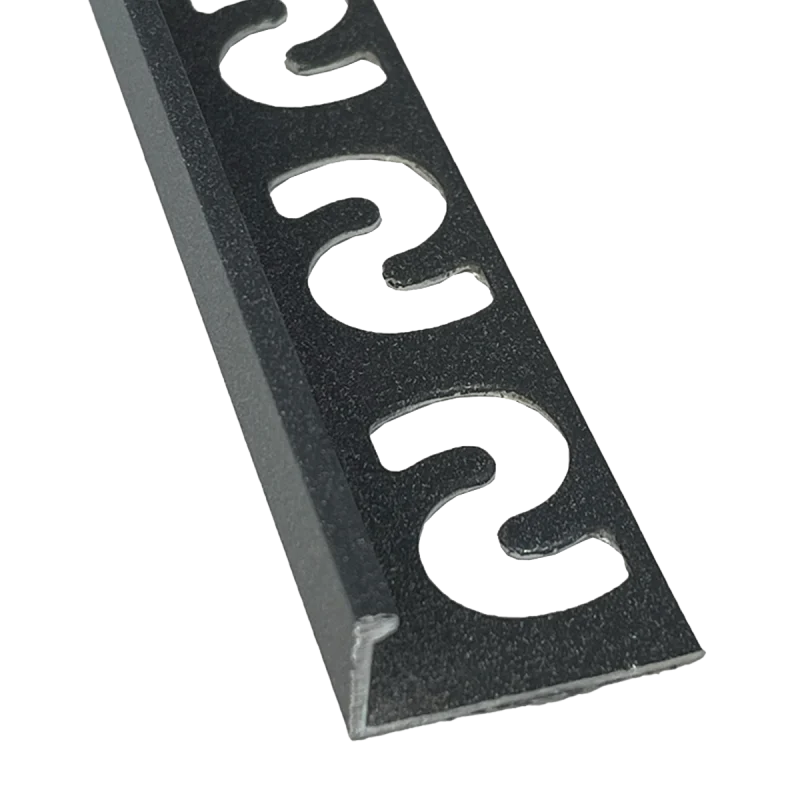 Substrat - SUBSTRAT Recht Tegelprofiel Aluminium Grijs 11mm - Profiel