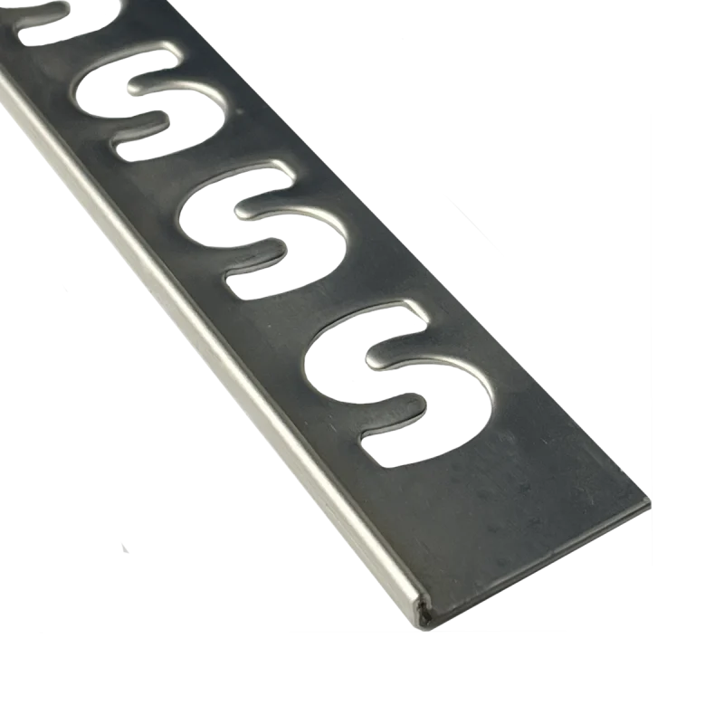 Substrat - SUBSTRAT recht tegelprof RVS glans 4,5mm x 2,5M - Profiel