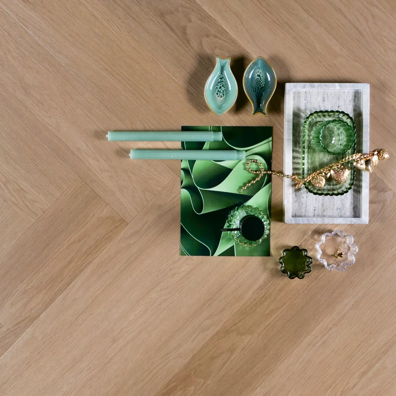OTIUM at Home - OTIUM Lagune herringbone Dryback - PVC Plak - Afbeelding 2