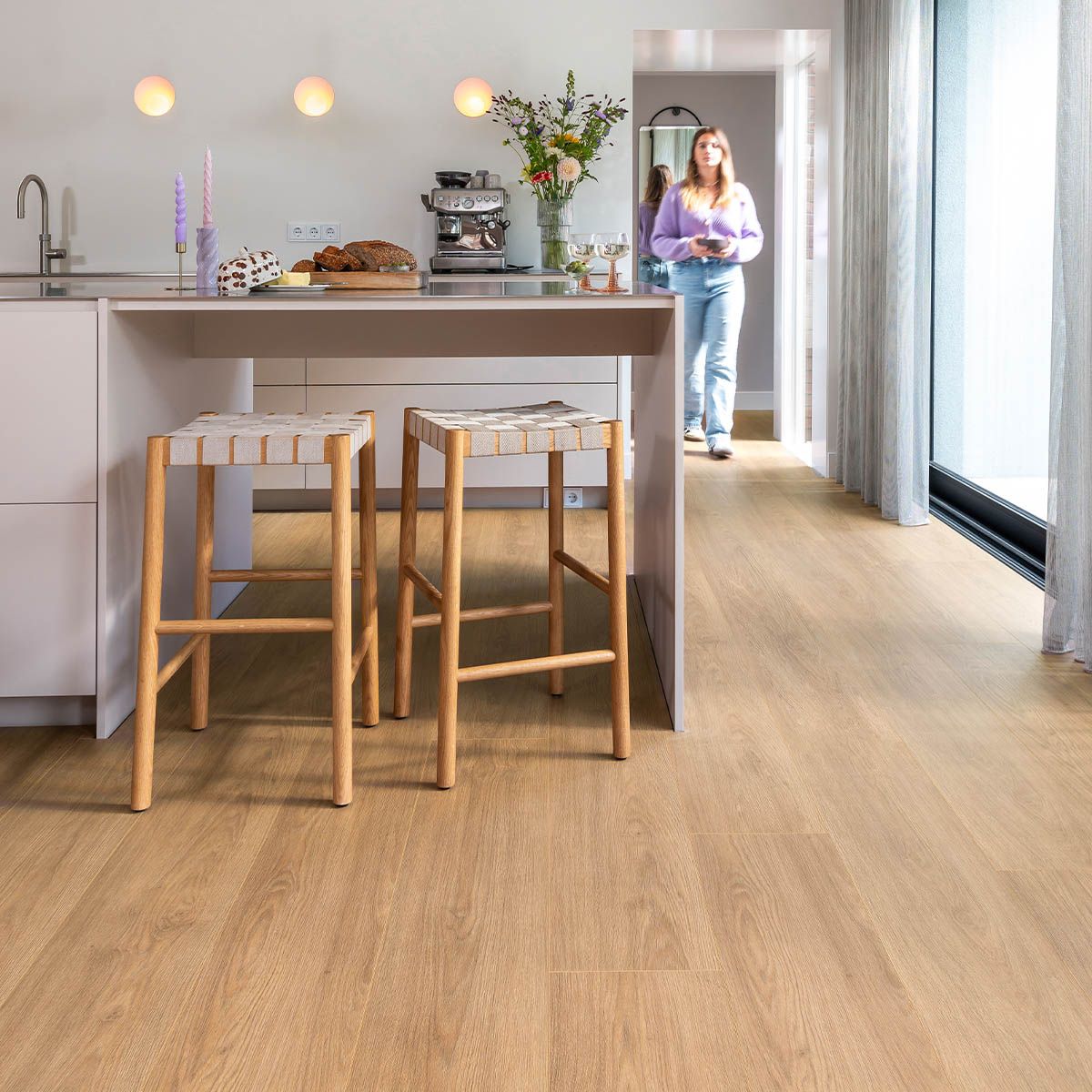 DD Extra lange plank Olijf 8 mm, 24,3 cm, 4MV - Afbeelding 3