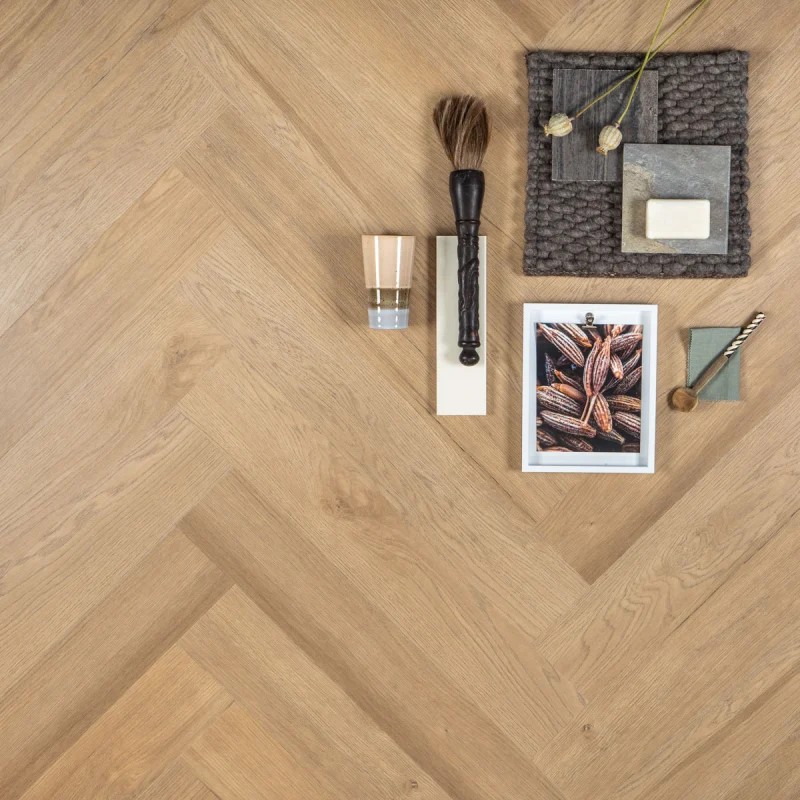 OTIUM at Home - OTIUM Lux Herringbone SPC Rigid 75x15 - PVC Klik - Afbeelding 2