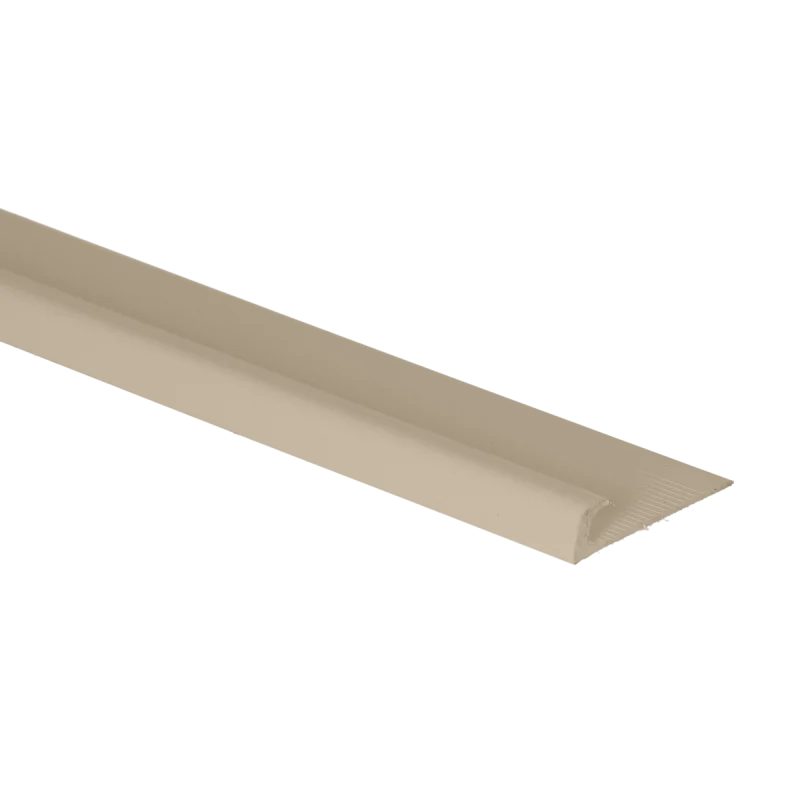 Döllken - Kunststof eindprofiel tbv tapijt EL8 beige 0137 - Profiel